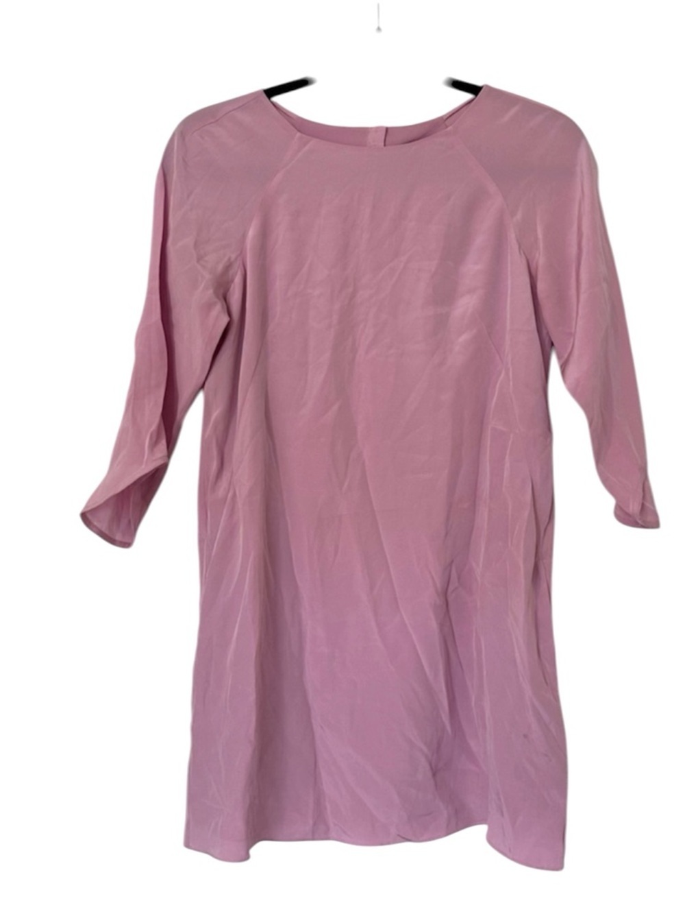 Tibi Silk Sheath Dress Womens 2 Pink Purple Mod